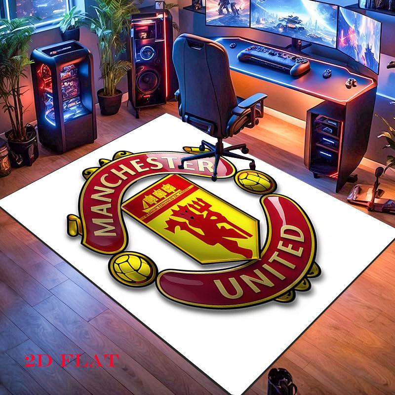 Mighty MUFC Dynasty Carpet Rug for Living Room Bedroom Home Sofa Decoration,Kids Play Nonslip Floor Mat