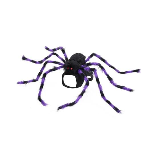 Halloweenský psí pavoučí kostým Plyšové zvířátko Oblečení na převlečení Nastavitelné kočičí cosplay oblečení na Halloween Narozeniny Oslavy Každodenní nošení