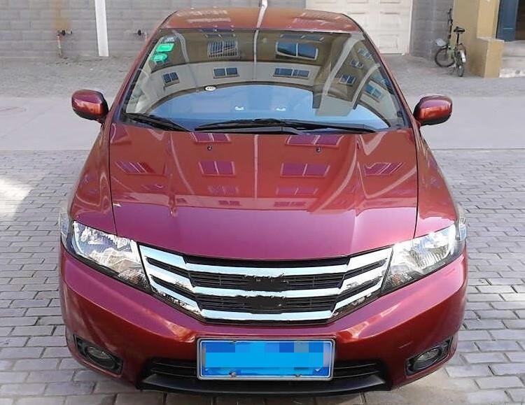Compatible Headlight Cover for 2009-2012 Honda City - Transparent, Durable Lampshade, Front Headlight Housing.