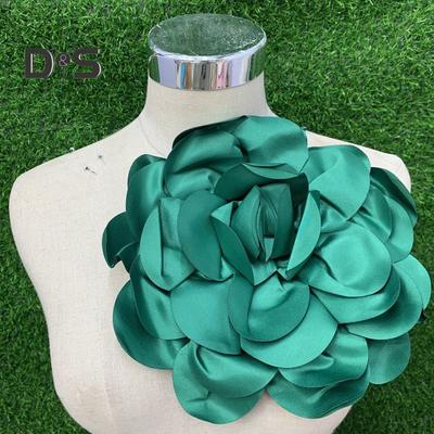 3D Flower Applique Sweater Dress Blouse Decor DIY Stitching Patch Clothing Accessories Wedding Party Clothes Adornment