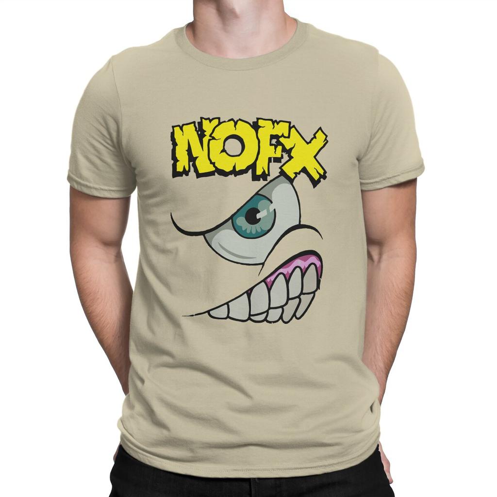 Mens TShirt NOFX 1994 Vintage Cotton Tee Shirt Short Sleeve Alternative PopRock Band of The 80s T Shirts O Neck Tops Graphic