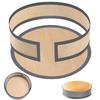 Silikon-Backmatte für Springform, Verhindert Anhaften des Kuchens an der Seite, Leicht zu reinigen & Antihaft-Silikon-Backmatte für Käsekuchen