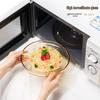 Nordic 8.5-inch Glass Plate Set