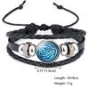 Unique Avatar The Last Airbender Time Gemstone Leather Bracelet Handmade Unisex