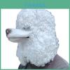 Maschera Cane Barbone in Lattice Testa di Animale Maschera di Halloween Per Cosplay ed Eventi a Tema