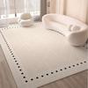 Ins Wind Geometric Rug Living Room Bedroom Non Slip Wear Resistant Nordic Minimalist Style Large Rug Home Decor