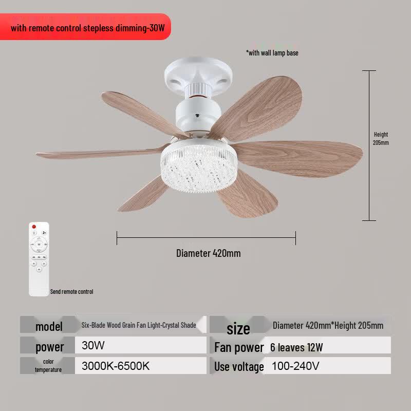 

Minimalist Ceiling Fan Light