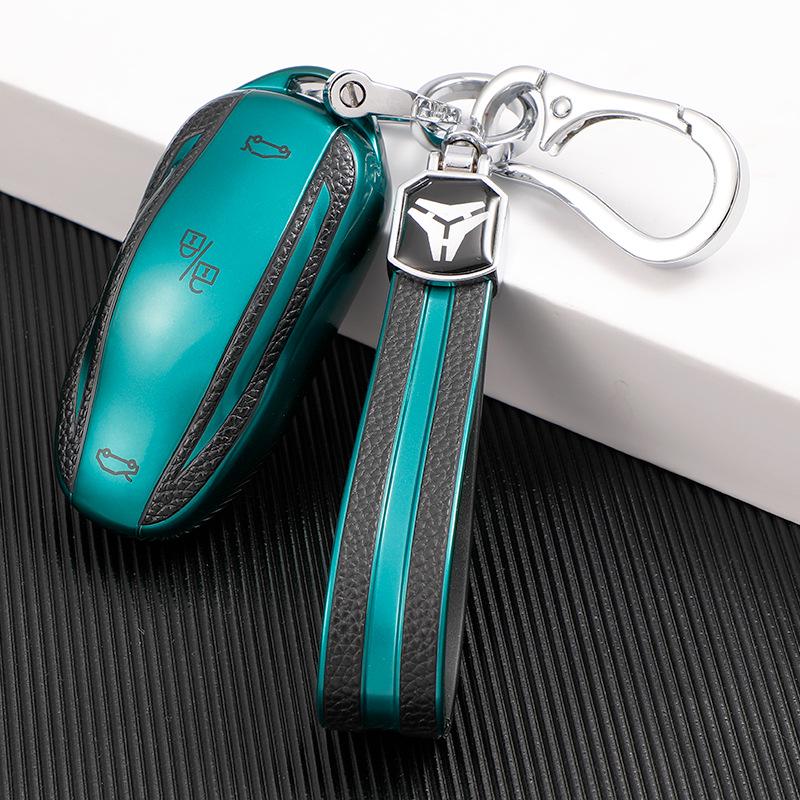 Tesla Model S/Model X/Model 3/Y Key Case Protective Shell with Buckle