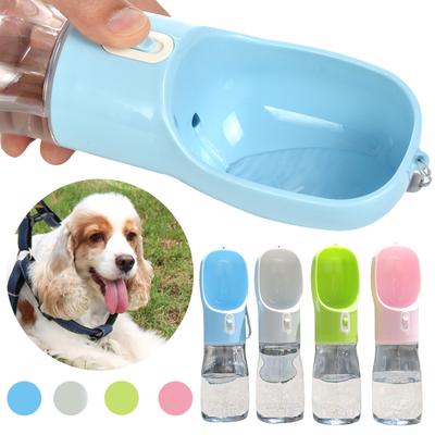 Pet Portable Water Bottle for Small Large Dogs Cats Leakproof Outdoor Travel Drinking Bowl Dispenser Chihuahua Labrador Supplies