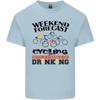 Weekend Forecast Cycling Cyclist Bicycle Unisexs Light Cotton TShirt