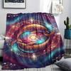 1Pc StarAnimals Print Flannel Blanket, High quality Comfortable for All Seasons, Home Decor, Warmth and Comfort, Perfect for Christmas Gifts