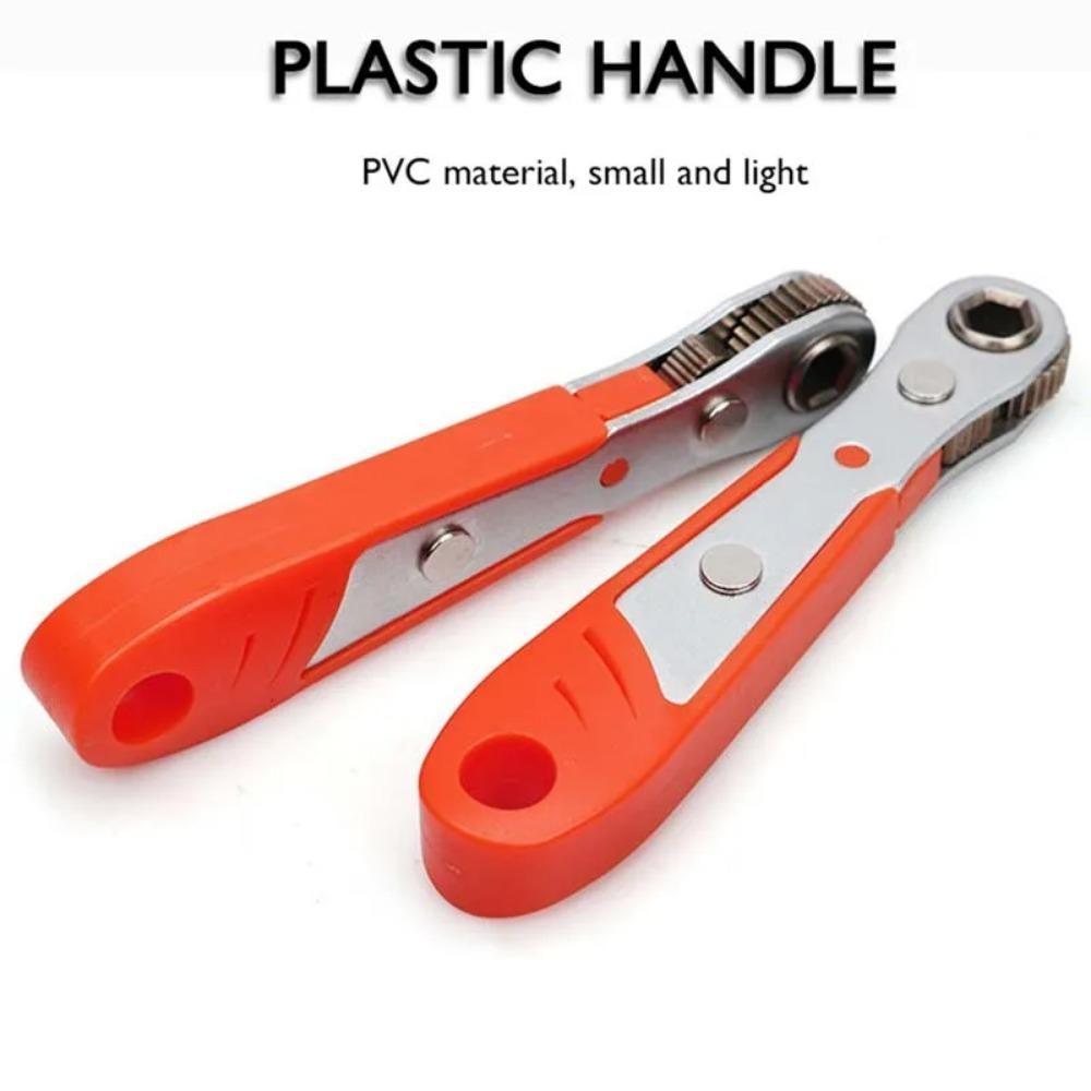 Mini 36 Tooth Ratchet Screwdriver Narrow Small Space Maintenance Operation Batch Head Socket L-shaped Turning Wrench
