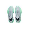 Li Ning All City 11 Fabric Synthetic Leather Shock Absorption Non-Slip Wear-Resistant Low-Top Basketball Shoes Men sneaker Gray Green ABAT031-1