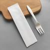 Cuillère jetable biodégradable en amidon de maïs