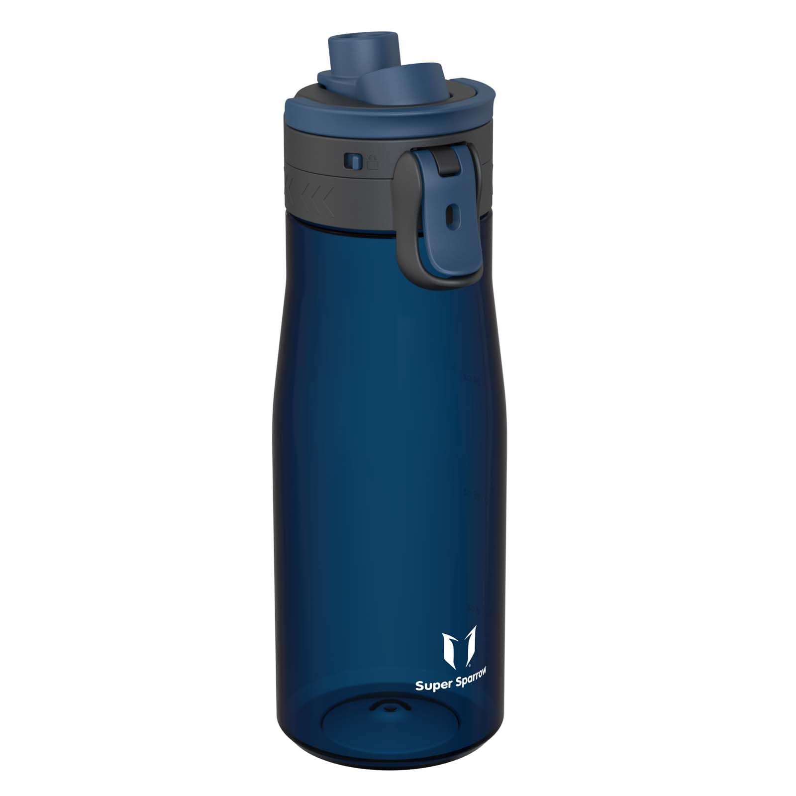 

Super Sparrow 1 Liter Water Bottle - Wide Mouth TouchGulp Water Bottle - Leakproof, BPA-Free Tritan Drinking Bottle - Lightweight and Sustainable for