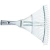 DOITOOL Adjustable Leaf Rake Expandable Gardening Rake Head for Lawn for Leaves Collection for Garden Use