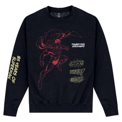 SUPERMAN Unisex Yetişkin Ünlem Sweatshirt