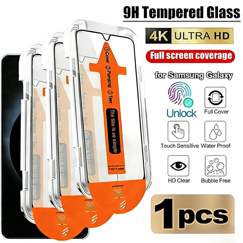 1-3PCS Support Fingerprint Unlock Screen Protector Film For Samsung S26 Ultra S25 FE S24/23/22/21 Plus HD Anti-Fingerprint Film