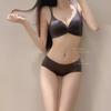 Luxury Light Push Up Bra Set Thin Sexy Triangle Cup Seamless Backless Lingerie Women