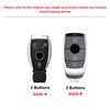 Alloy Car Key Case Cover Protect Shell Bag For Mercedes Benz A B C E S Class W204 W205 W212 W213 W176 GLC CLA GLB AMG W177 X167