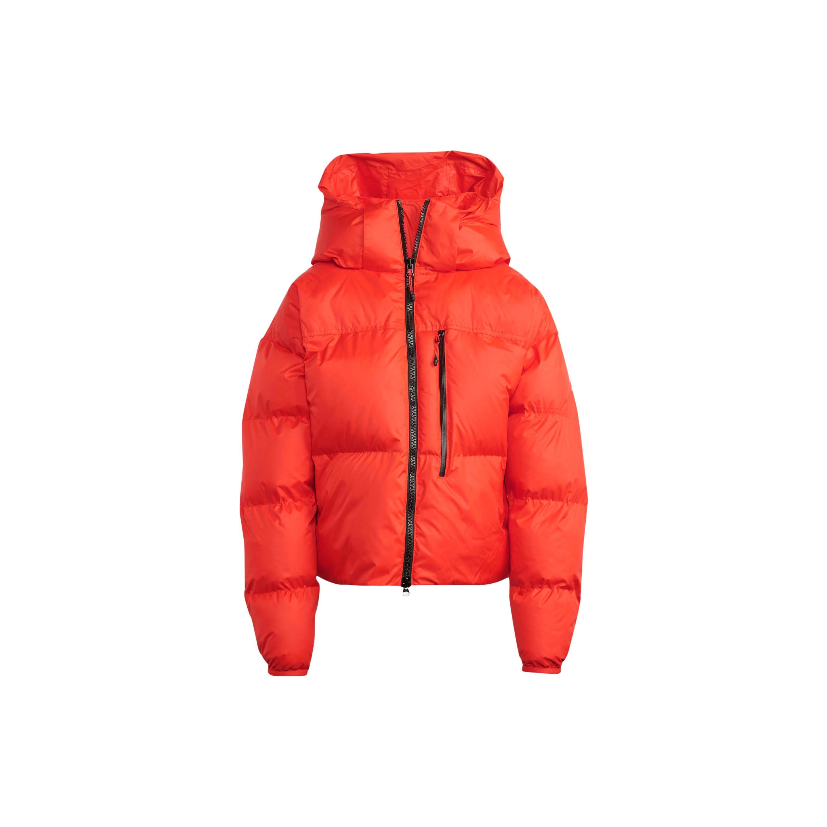 

Новая женская пуховая куртка Adidas x Stella McCartney красного цвета IL9614 XL