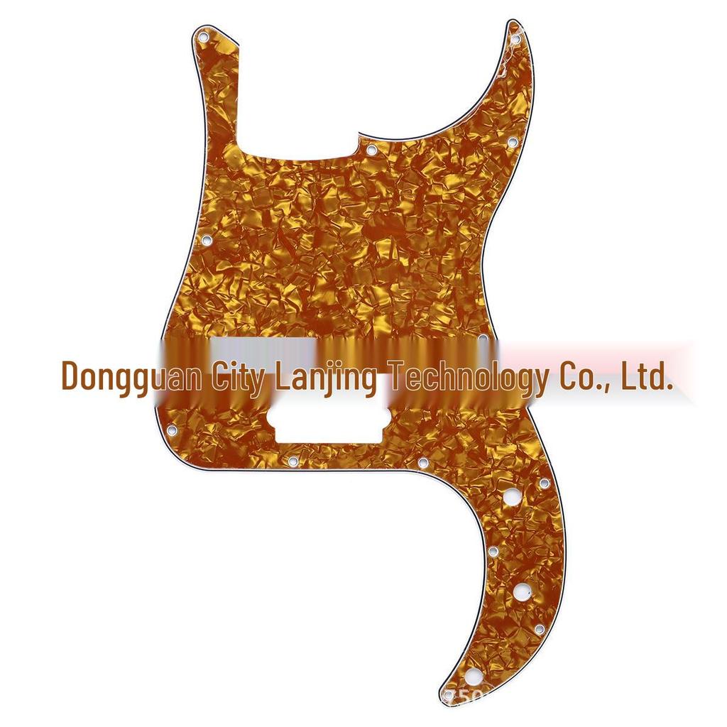 PB Bass Pickguard 13-Hole Front Cover Plate for Electric Bass - Protective Instrument Accessory
