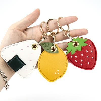 Ochranný obal, Obal na kartu pro kontrolu přístupu, Kožený Kreslený Kapka vody Čtvercový Roztomilý Malý dárek, Personalizovaná Kreativní Klíčenka.