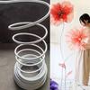 10M Party Decoration Styling Tube PVC Aluminum Plastic Molding Pipe For Baby Shower Birthday Christmas Wedding DIY Props