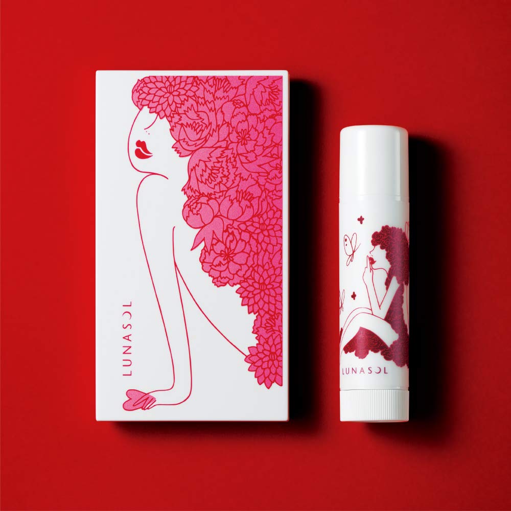 LUNASOL Melty Color Balm EX02 Lipstick Blossom Lover