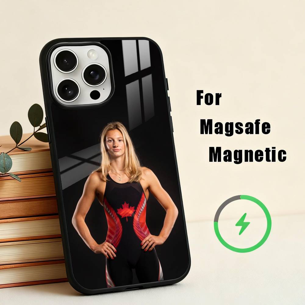 

Swimmer S-Summer M-McIntosh Phone Case For iPhone17,16,15,14,13,12,11 Plus,Pro Max Magnetic For Magsafe Wireless Charging iPhone14