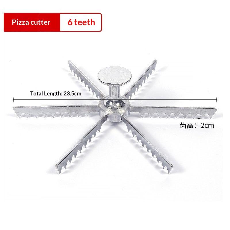 Aluminum Alloy Pizza Slicer Sharp Blades Food Grade Material For Home Kitchen Baking Pizza Making