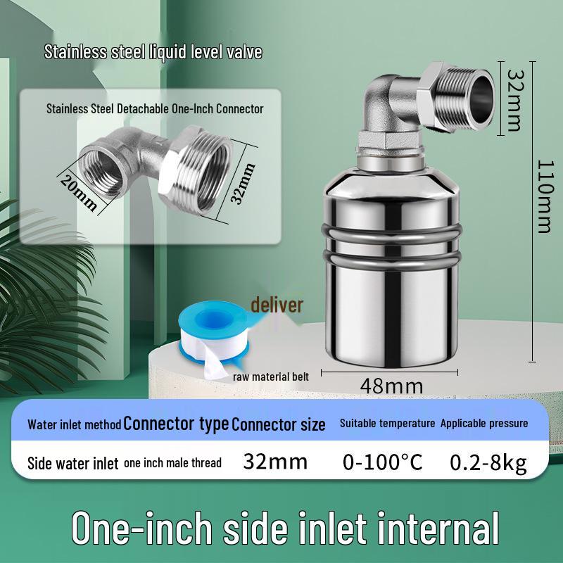 Automatic Water Tank Overflow Prevention Float Valve Controller