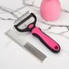 Pet Detangling Rake with Rake Cat Dematting Comb Double-Sided Undercoat Brush Deshedding Brush