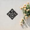 Arabic Black Metal Wall Art Islamic Decor for Living Room Ramadan Festival