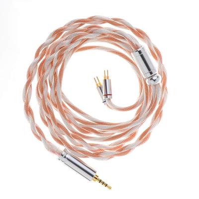 LINSOUL Euphrosyne Litz6 Type Silver Plated Cable Adopts Plug and Insertion Design Braided with and Silver Plated OCC Cable Compatible with Earphones