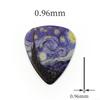 Smooth Guitar Picks Ukulee 0.46/0.71/0.96mm For Acoustic Blue