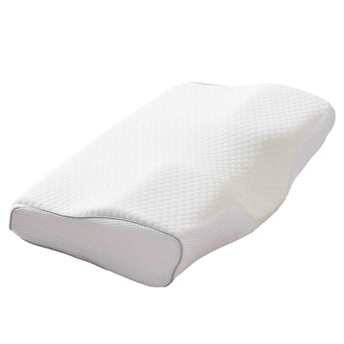 

Premium Melting Pillow, White, for a Comfortable, Restful Sleep, Memory Foam Pillow, Relieves Sleep Deprivation, and Stomach Sleeping (Adjustable