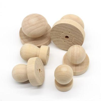 5Pcs 2.5cm Solid Wood Handle Stamp DIY Wooden Seal for Journaling Scrapbooking Crafts Personalized Engraving Reusable Craft