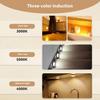 LED Remote Control Three Color Induction Night Light USB Rechargeable Kitchen Closet Stairs Showroom Combination Magnetic Cabinet Light