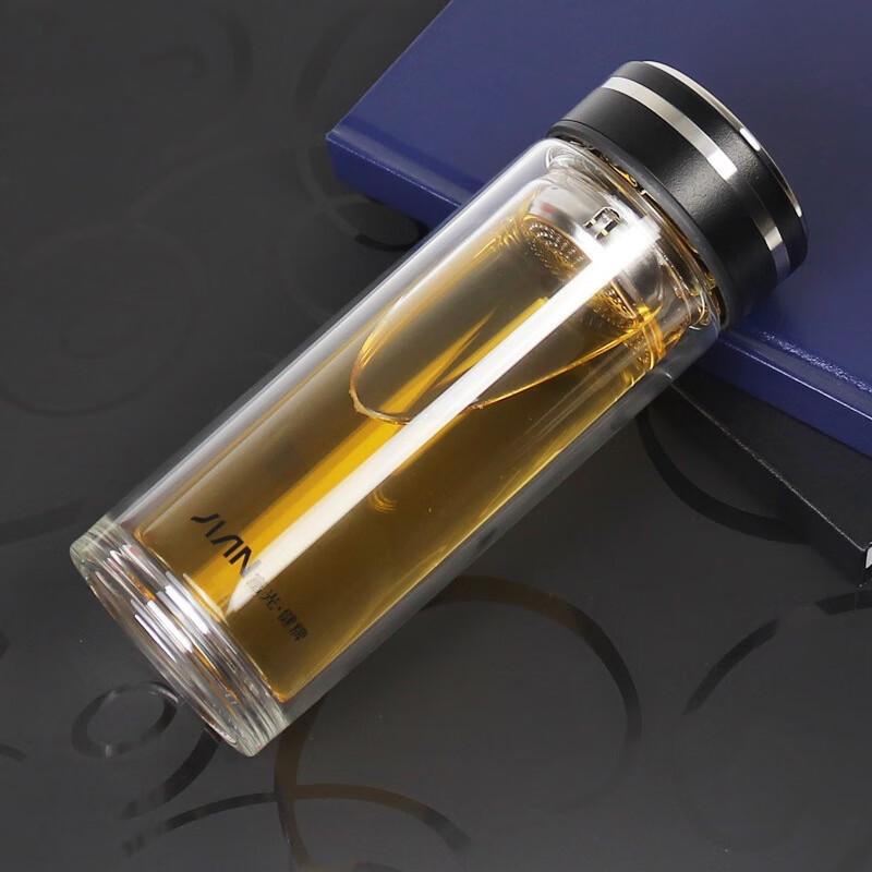 Fuguang Double-Layer Borosilicate Glass Tea Cup