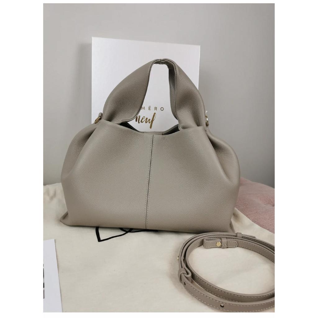IELGY Cloud Dumpling Bag Portable Lunch Box Bag French Texture Shoulder Messenger Bag