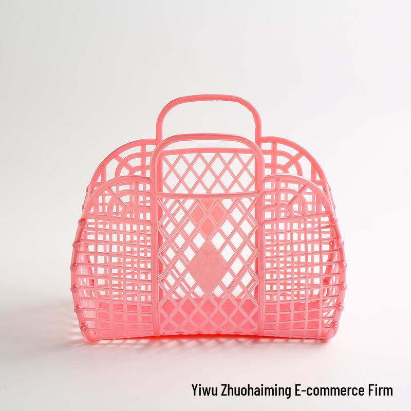 Plastic Handheld Bathroom Storage Basket Caddy
