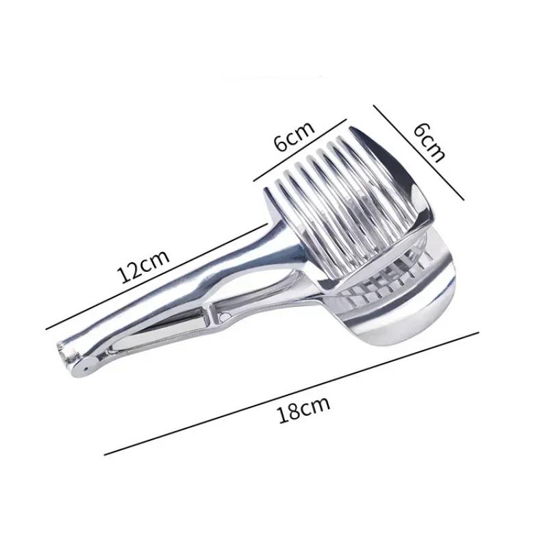 

Ручной инструмент для резки лимона и помидоров из алюминиевого сплава, держатель для лука, инструмент для резки овощей и фруктов, кухонные принадлежности, аксессуары