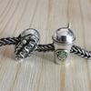 New Copper Coffee Cup Champagne Bead Fit Pendant Charm Copper Original Bracelet Trinket Diy Women Jewelry