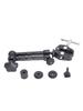 11" and 7" Magic Arm Universal Mount with Large Crab Claw Clip and Hot Shoe Car Mount