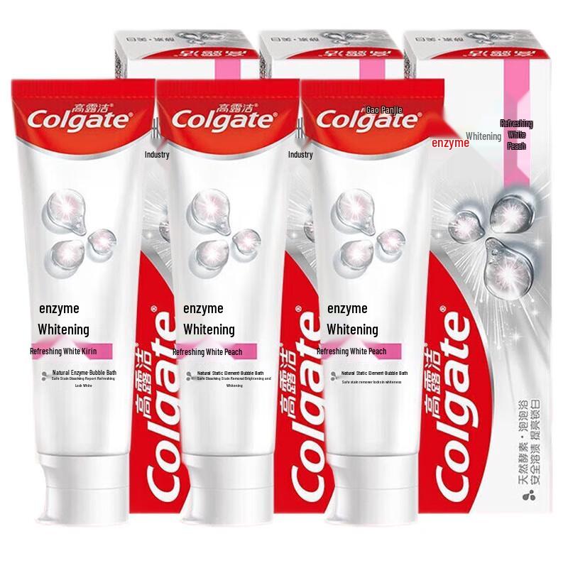 

Colgate Whitening Toothpaste White Peach Flavor