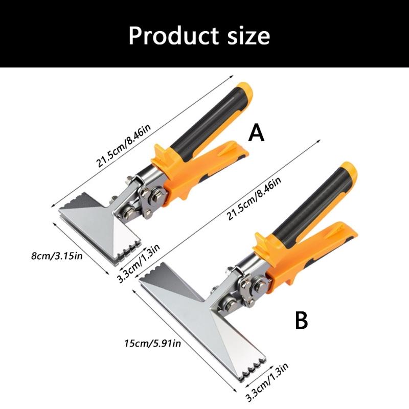 Heavy Duty Hemming Pliers with Rusts Resistant Finish for Precise Edges Folding On Various Metals Including Aluminum and Steel