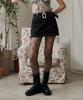 Itove Seoul Low-Rise Fringe Skirt