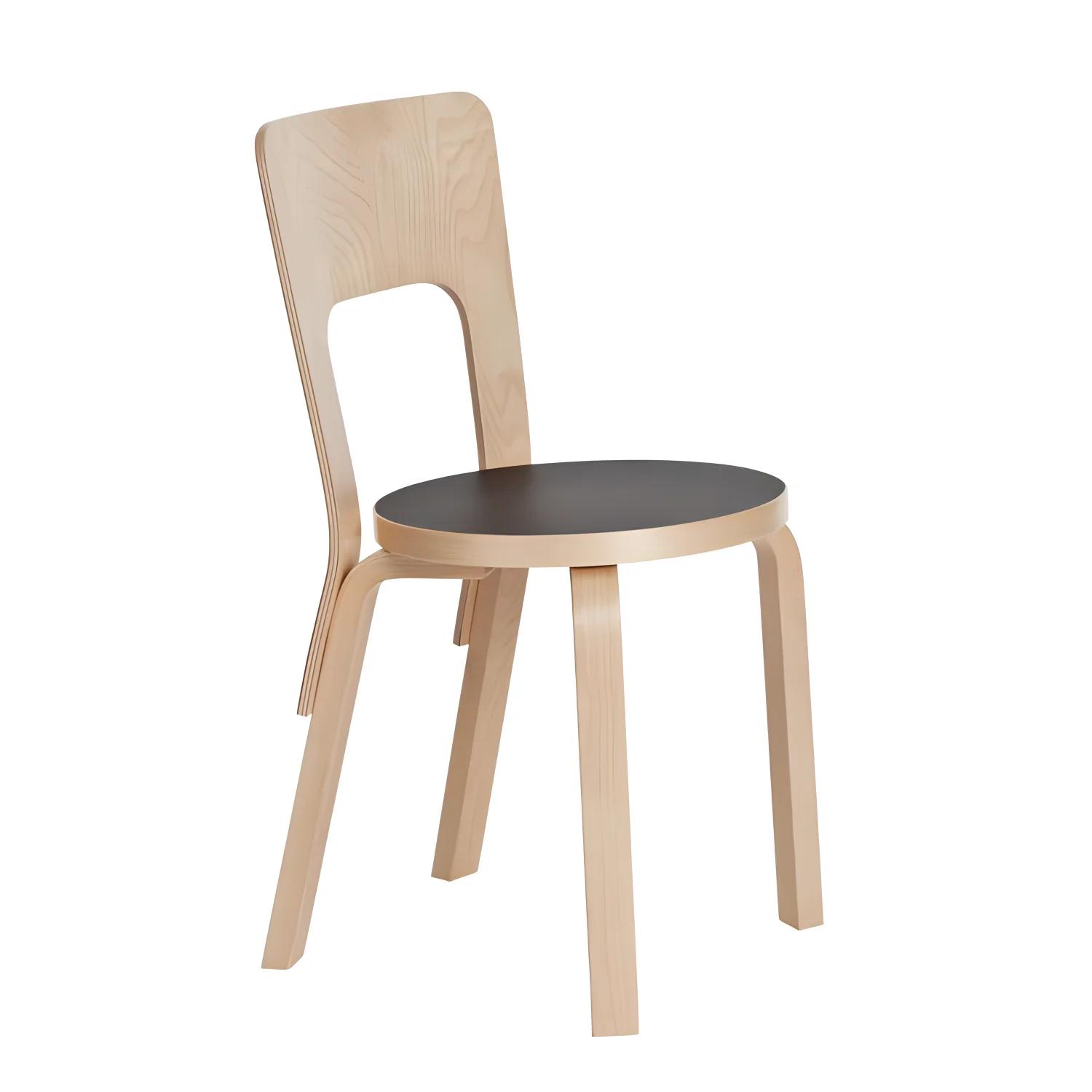 Nordic artek flat solid wood medieval