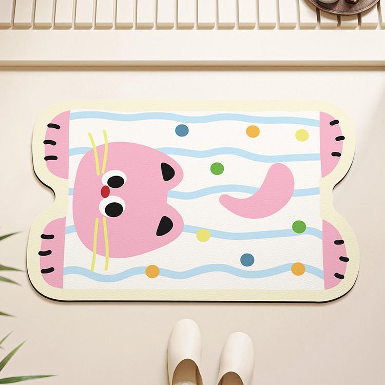 Super Absorbent Quick-Dry Non-Slip Bathroom Floor Mat